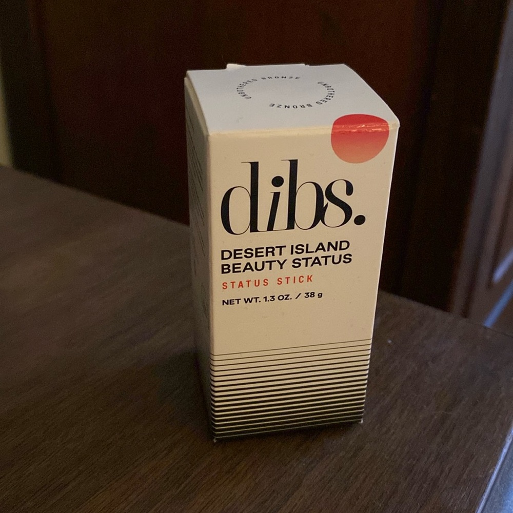 DIBS desert island beauty status stick Unbothered Bronze